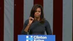 Michelle Obama: Trump's Behavior Toward Women 'Is Not Normal'