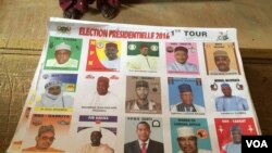 Liste des candidats à l'élection présidentielle du 20 février 2016 au Niger