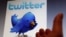 FILE - An illustration picture shows the logo of the Website Twitter.