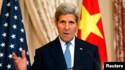 美国国务卿约翰•克里