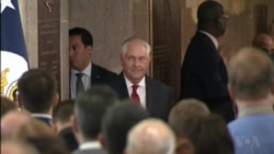 Tillerson Urges Integrity, Good Deeds in Farewell Speech