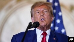 도널드 트럼프 전 미국 대통령 (자료사진)