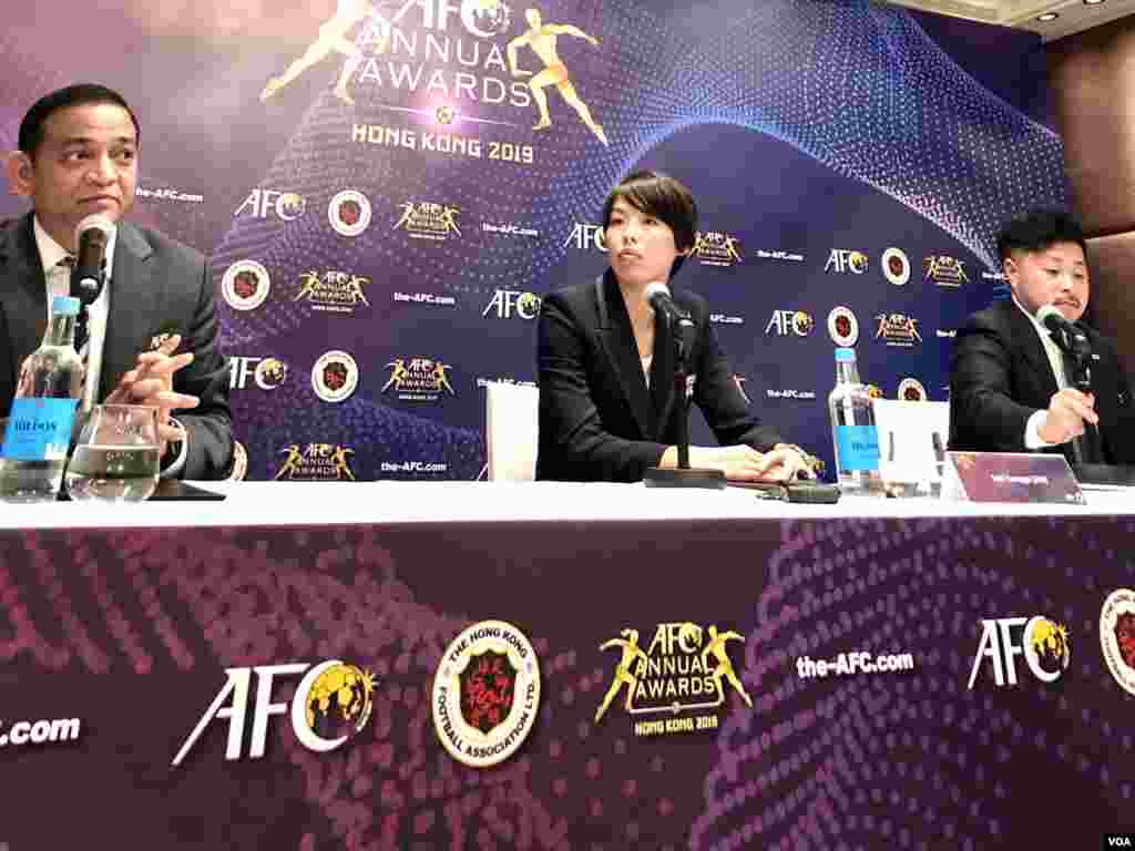 نشست خبری پیش از مراسم بهترین&zwnj;های فوتبال آسیا - بخت بالای ساکی کوماگایی و علیرضا بیرانوند برای کسب جایزه بهترین فوتبالیست آسیا