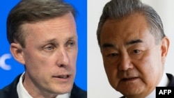 美国国家安全顾问杰克·沙利文（Jake Sullivan）和中国外交部长王毅