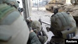 نیروهای اسرائیلی در غزه