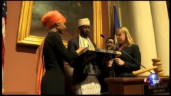 第一位索马里裔美国人妇女宣誓就任州议员