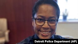 Elaine Bryant dalam foto yang dirilis oleh Kepolisian Detroit. Bryant diangkat menjadi Kepala Kelolisian Kota Columbus, di Ohio, 2 Juni 2021. (Foto: Detroit Police Department/AP) 