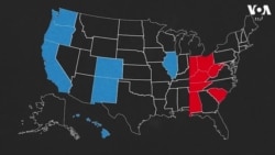 امریکہ میں سرخ اور نیلی ریاستوں کا کیا مطلب ہے؟