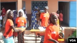 Victims of Boko Haram Receive training and Sewing Machines from the International NGO Plan International. Minawao. (Photo: Moki Edwin Kindzeka)