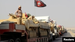 Iroq kuchlari Musul tomon ketmoqda