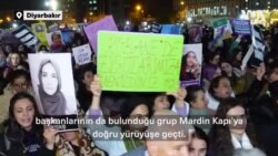 Diyarbakır’da kadınların ‘jin, jiyan, azadi-kadın, yaşam özgürlük’ sloganına polis izin vermedi 