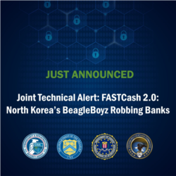 미 CISA·재무부·FBI·사이버사령부가 지난달 공개한 북한 해킹그룹 '비글보이즈' 활동 재개 합동 경보.