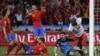 Uruguay Blanks South Africa, Swiss Shock Spain in World Cup
