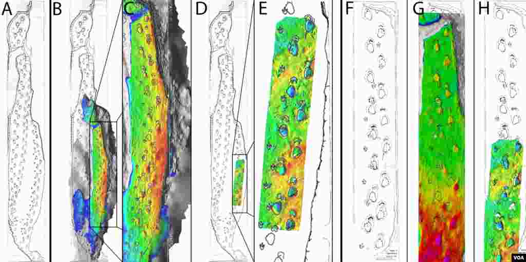 A comparison between Bird&rsquo;s original sketches and the digital reconstruction. (PLOS ONE, Falkingham, et.al.)