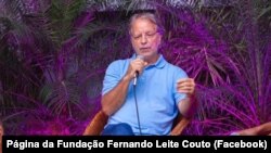 Mia Couto na apresentação da sua obra, “O caçador de elefantes invisíveis”, 13 de Outubro de 2021