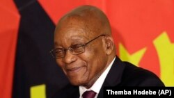 Le président sud-africain Jacob Zuma à Pretoria, 24 novembre 2017.