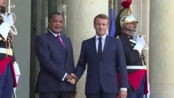 Le président congolais reçu par Emmanuel Macron