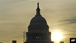 The Capitol is seen at sunrise the morning after the midterm elections, 03 Nov 2010