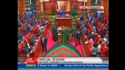 Bagarre au parlement kenyan