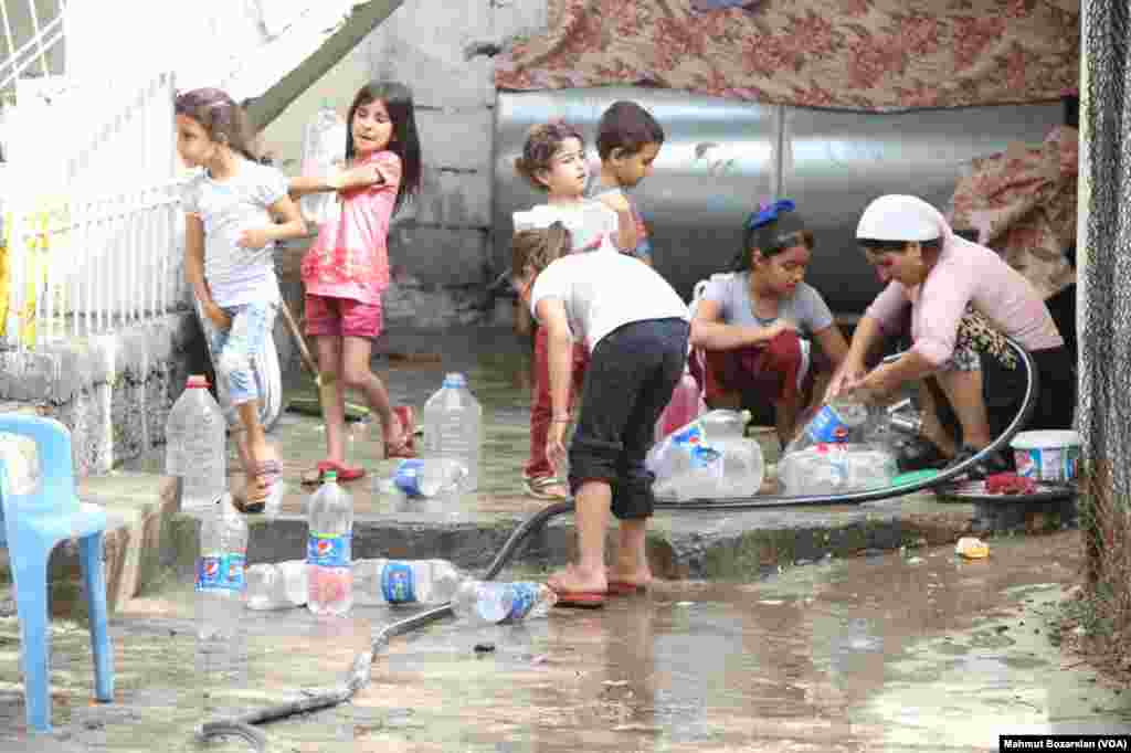 The town of Cizre in southteastern Turkey after weeklong curfew lifted
