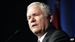 U.S. Defense Secretary Robert Gates