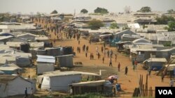 Sansanin 'yan gudun hijira daga Sudan ta Kudu dake cikin Uganda