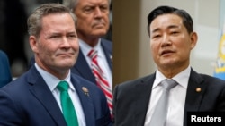 마이클 월츠 미국 국가안보보좌관 · 신원식 한국 국가안보실장