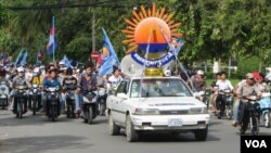 CNRP campaign on 5th day of campaign period, July 1, 2013.