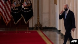 Predsjednik Joe Biden pred obraćanje javnosti o Afganistanu