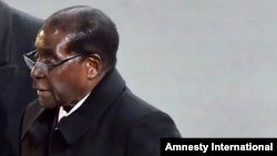 Robert Mugabe, le président du Zimbabwe