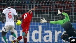 Le match Guinée Équatoriale - Sénégal lors de la CAN 2012