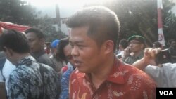 Ketua Komisi Pengawas Persaingan Usaha (KPPU) Muhammad Syarkawi Rauf. (VOA/Andylala Waluyo)