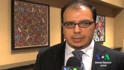 Javid Hüseynov Kolumbiya universitetində Xocalı tədbiri haqda