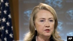 AQSh Davlat kotibasi Xillari Klinton, Vashington, 24-may, 2012