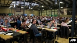 Des fermiers blancs, à Bela, en Afrique du Sud, le 23 août 2018.