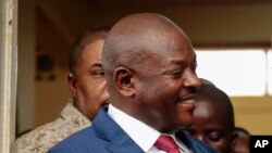 Pierre Nkurunziza, président du Burundi
