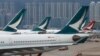 Cathay Pacific: September, Jumlah Penumpang Merosot
