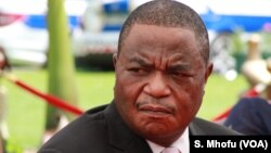 Jenderal (Purn.) Constantino Chiwenga menjelang acara pelantikan sebagai Wakil Presiden Zimbabwe di Harare, Kamis (28/12). 