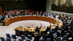 The United Nations Security Council votes on Resolution 2375 placing new sanctions on North Korea for its most recent nuclear test. The vote was 15 to 0 in support of the measures. 