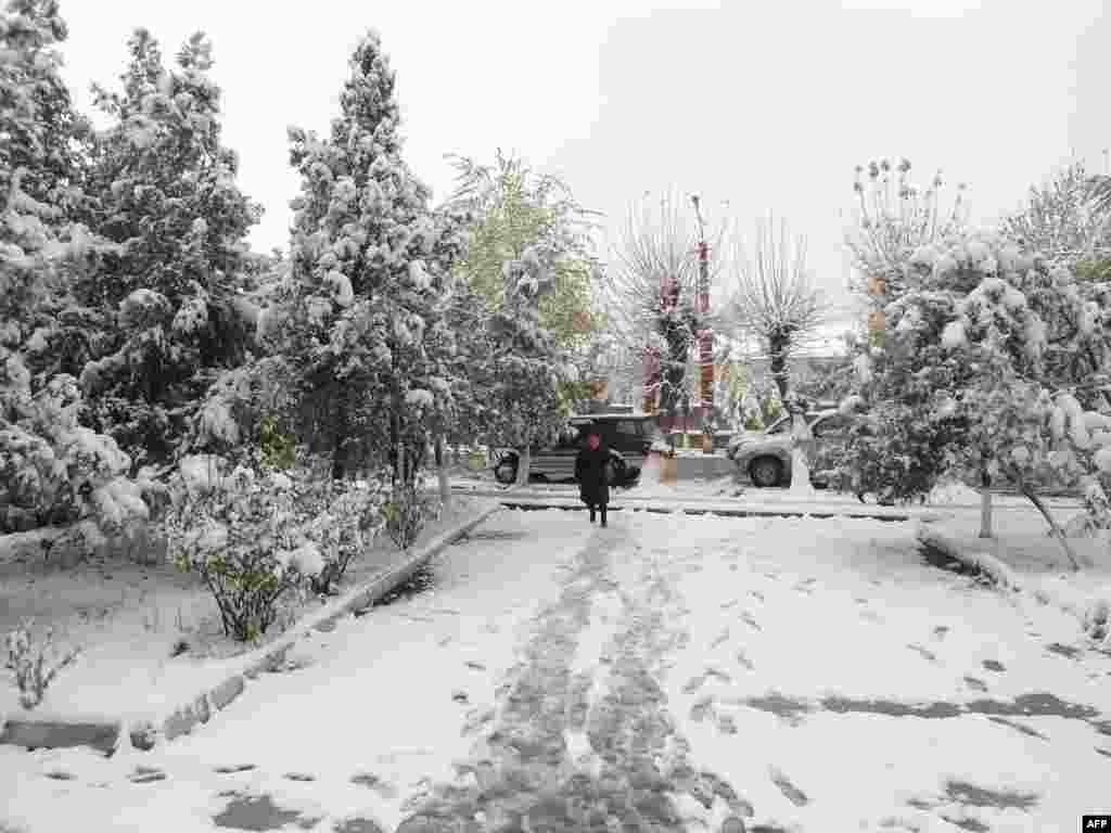 Qirg'izistonda qahraton qish