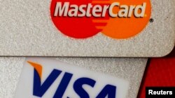 美国信用卡Mastercard(万事达)和Visa(维萨)