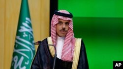 فیصل بن فرحان آل سعود، وزیر امور خارجه عربستان سعودی.
