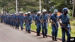 Les tensions politiques au Burundi