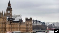 ბრიტანეთის პარლამენტის შენობა