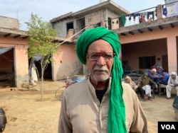 Raj Singh took part in a year-long farmers protest. (Anjana Pasricha/VOA)