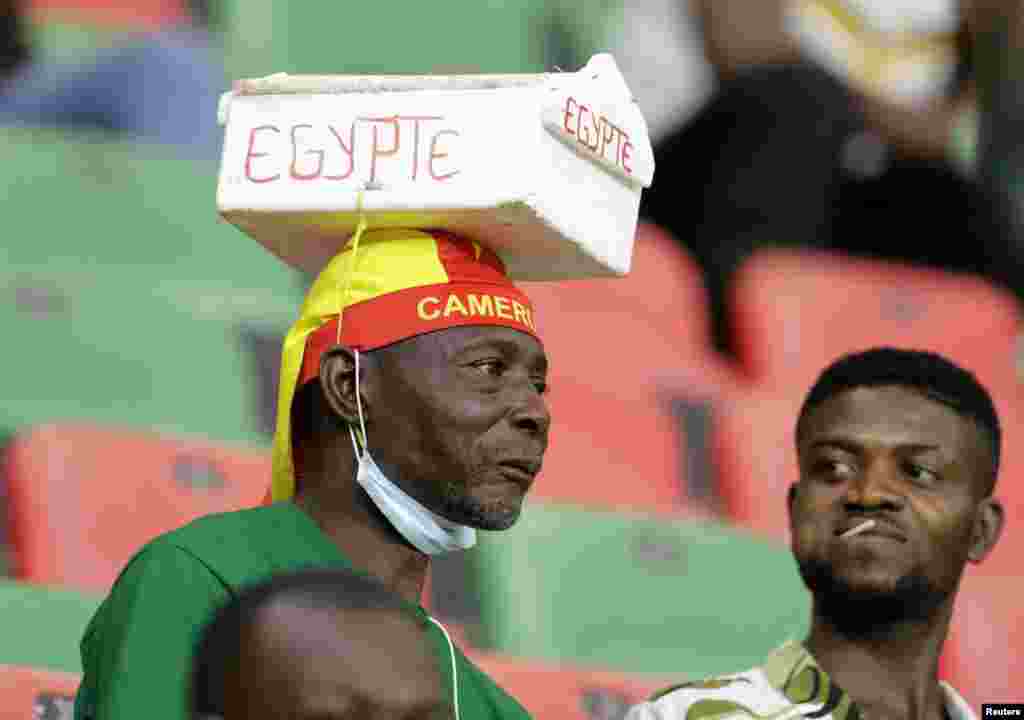 Cameroon fan, Feb. 3, 2022. 