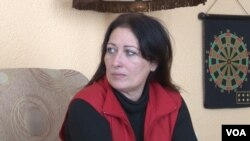 Marija Novaković, raseljena iz Prištine (Foto: VOA)