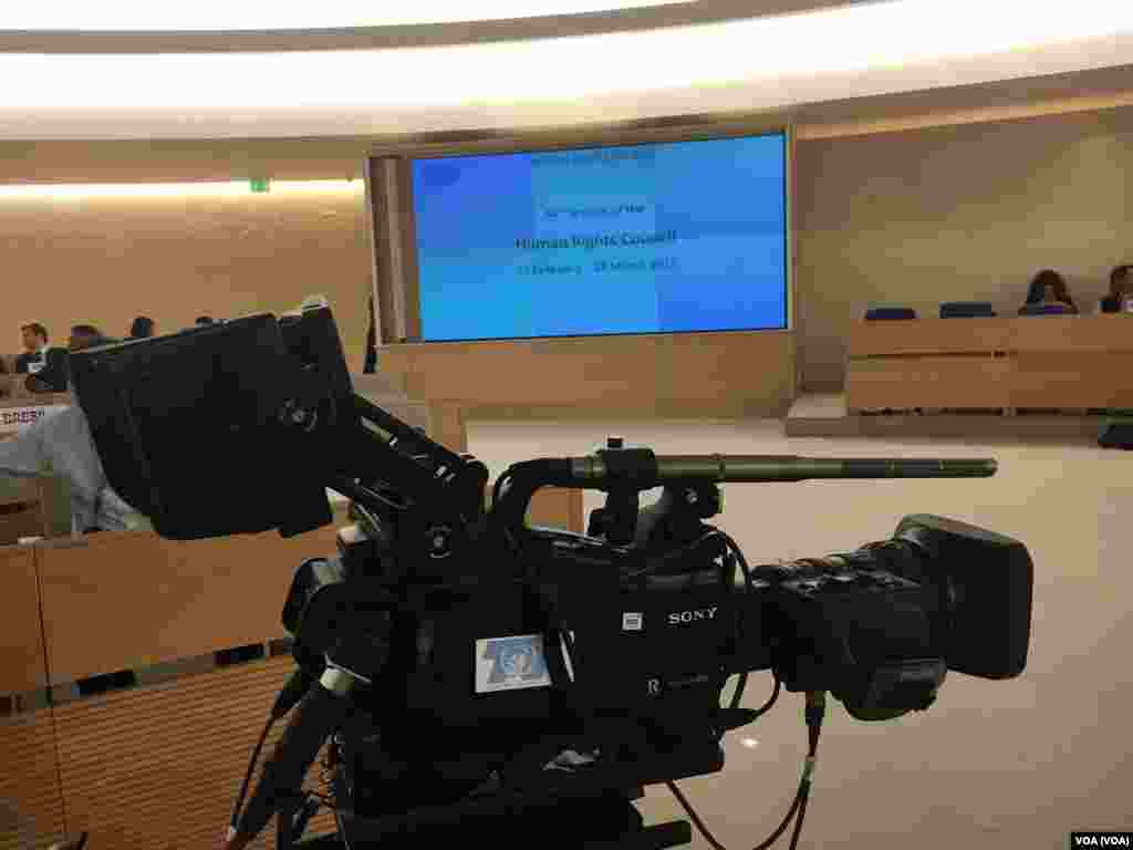 نشست حقوق بشر سازمان ملل با محوریت بررسی پرونده نقض حقوق بشر در ایران روز دوشنبه در ژنو برگزار شد.