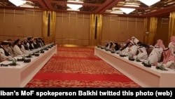 نشست نمایندگان شورای همکاری خلیج با طالبان 