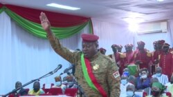 Damiba officiellement président du Faso